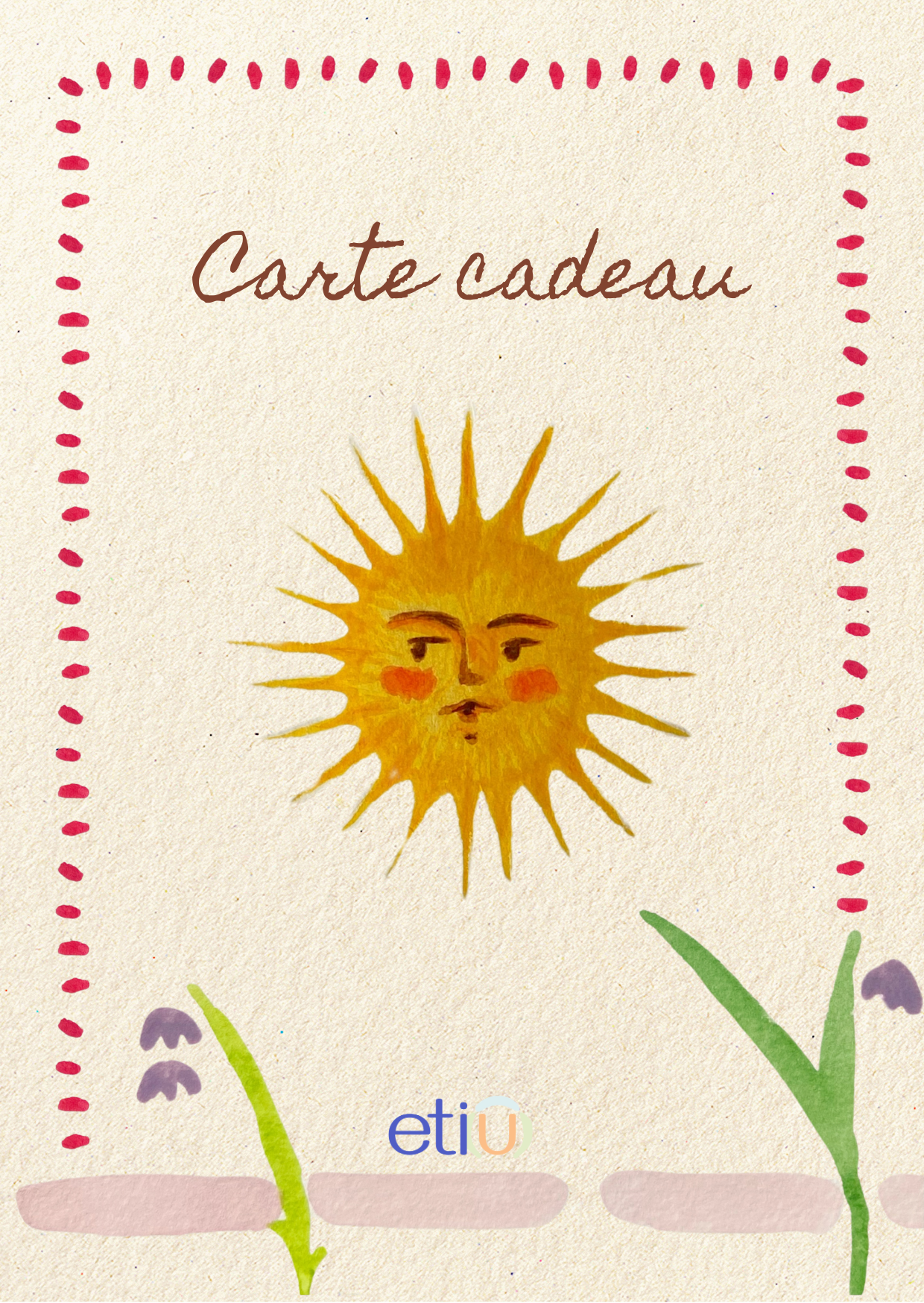 Carte cadeau Etiu