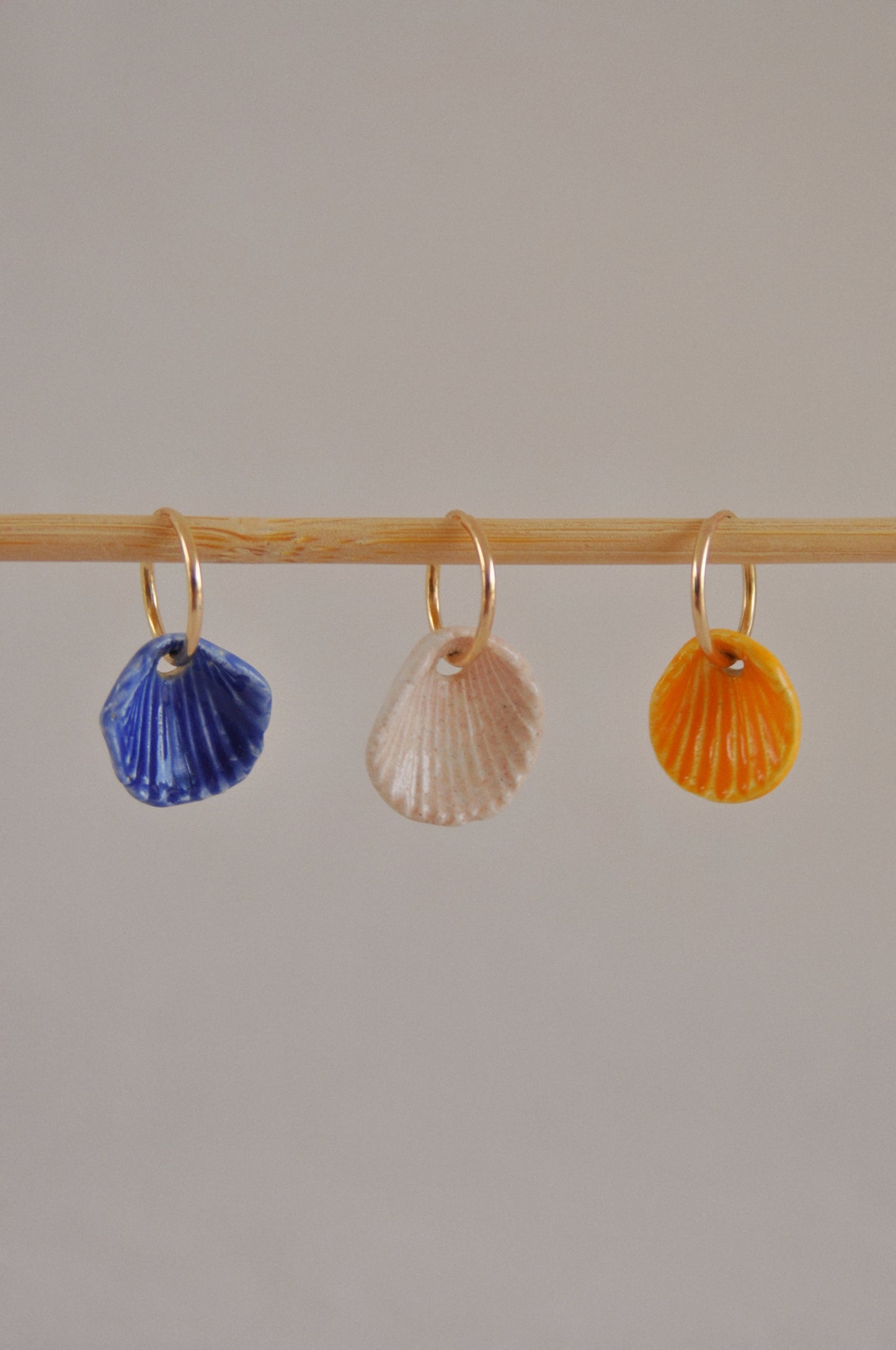 Coquillage - Boucles d'oreilles