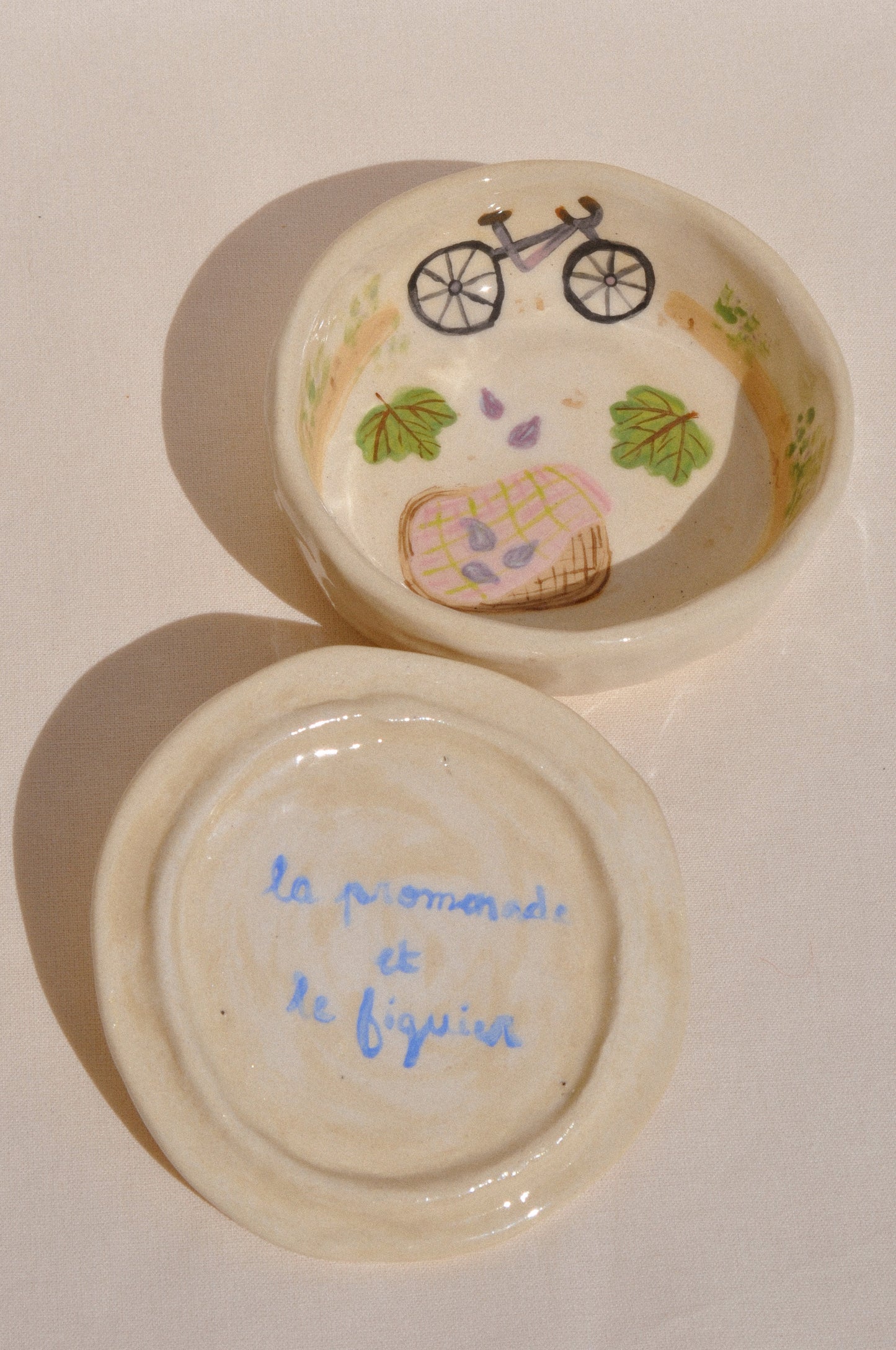 La promenade et le figuier - Boîte à bijoux