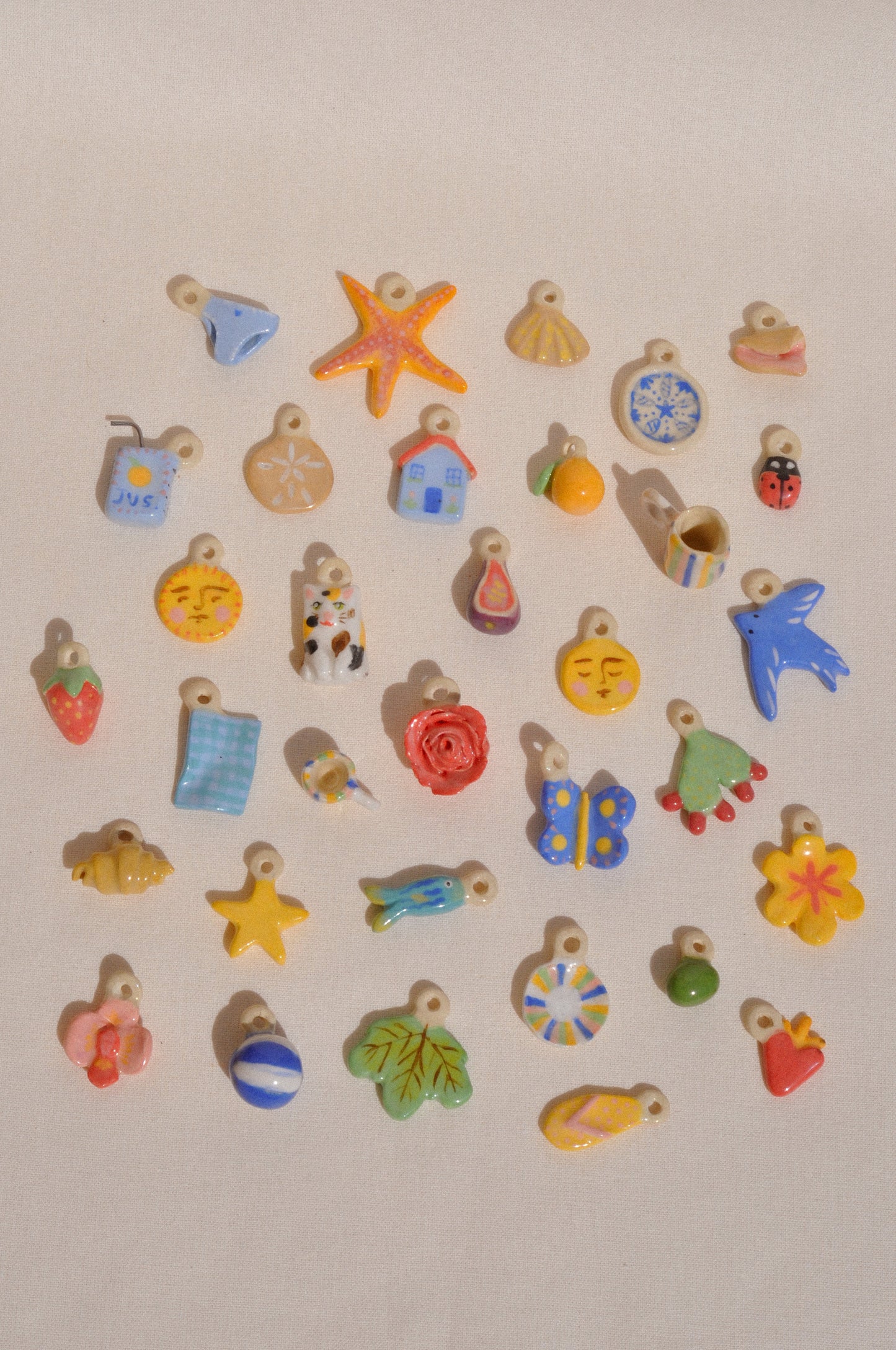 Dessine-moi un souvenir - Pendentif ou Monoboucle d'oreille - Pièces uniques