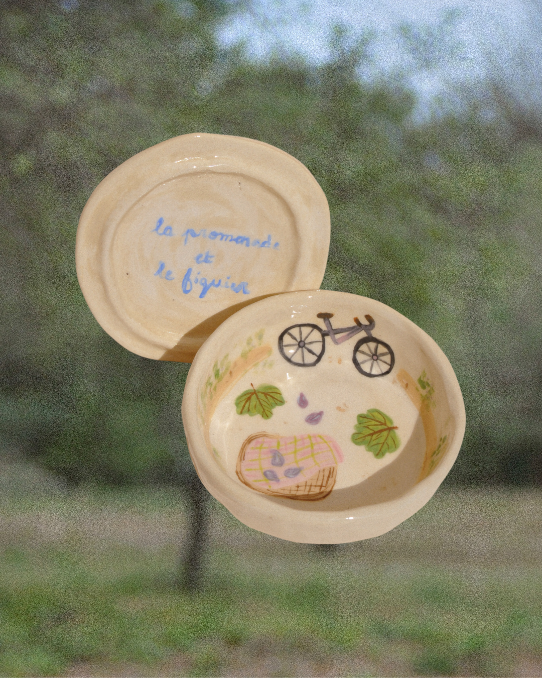 La promenade et le figuier - Boîte à bijoux