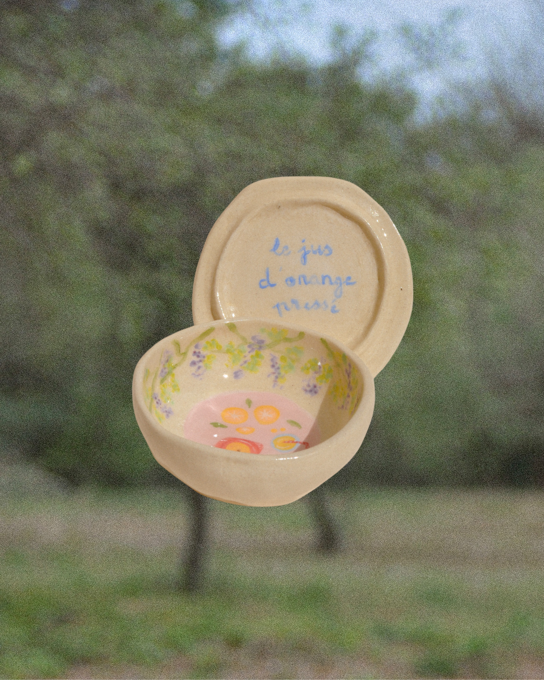 Le jus d'orange pressé - Boîte à bijoux