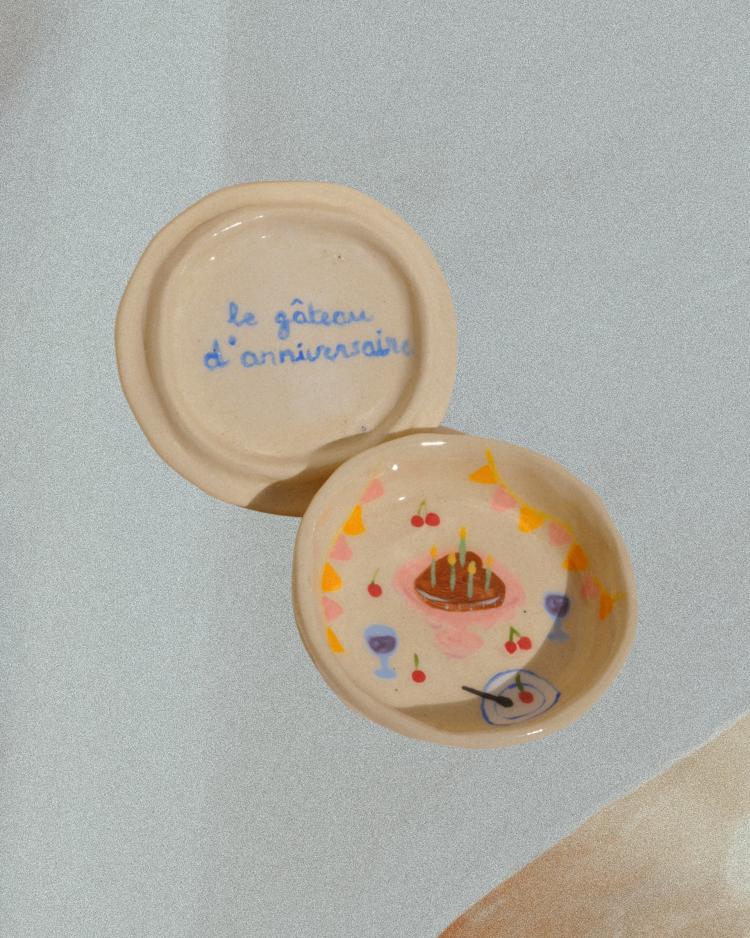 Le gâteau d'anniversaire - Boîte à bijoux
