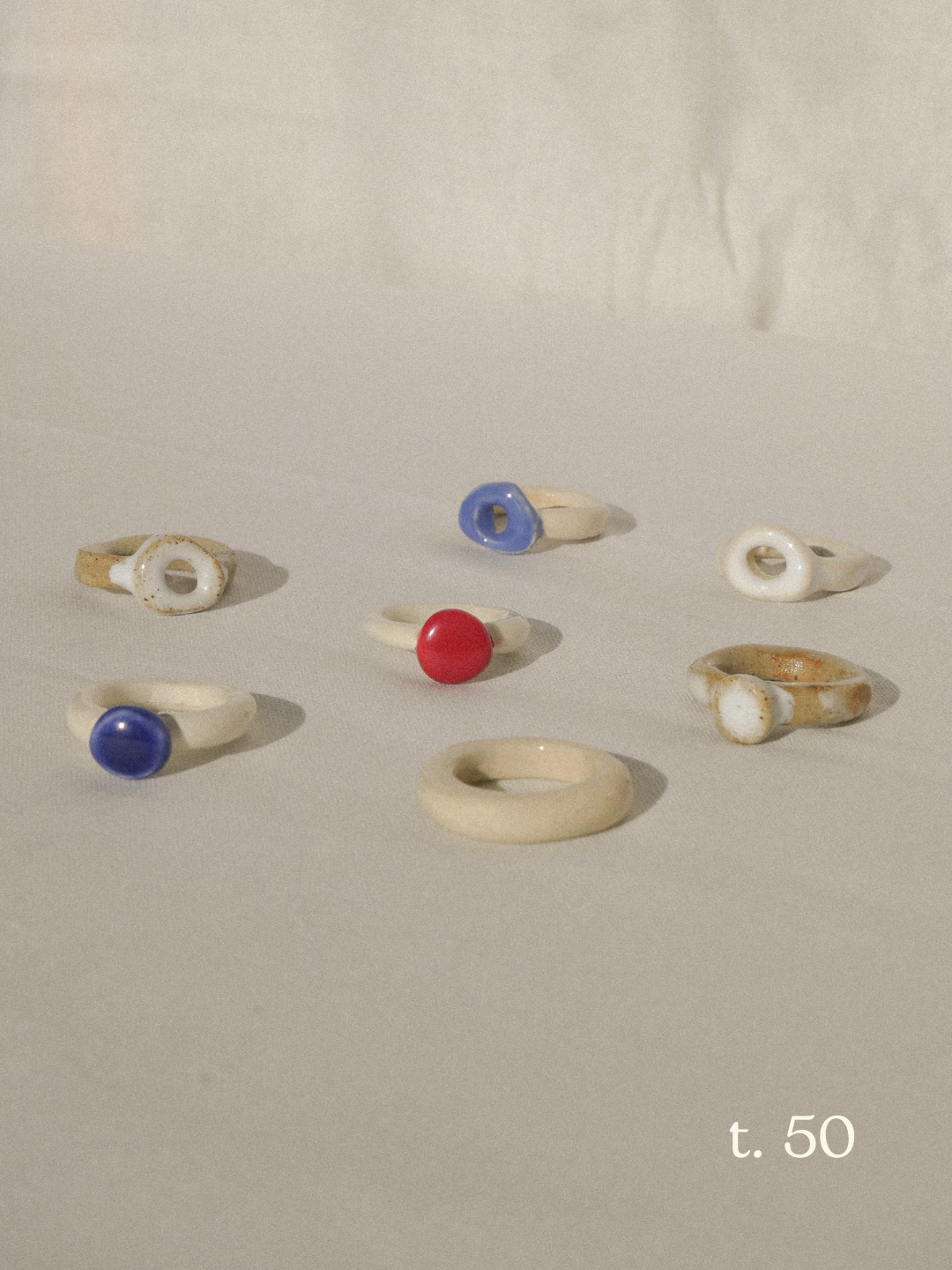 Bagues - Plusieurs formes et couleurs