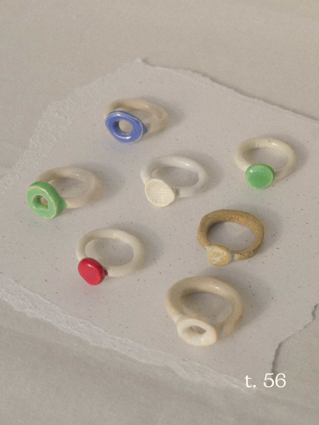 Bagues - Plusieurs formes et couleurs