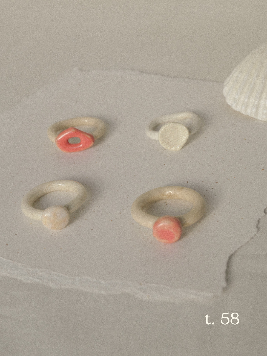 Bagues - Plusieurs formes et couleurs