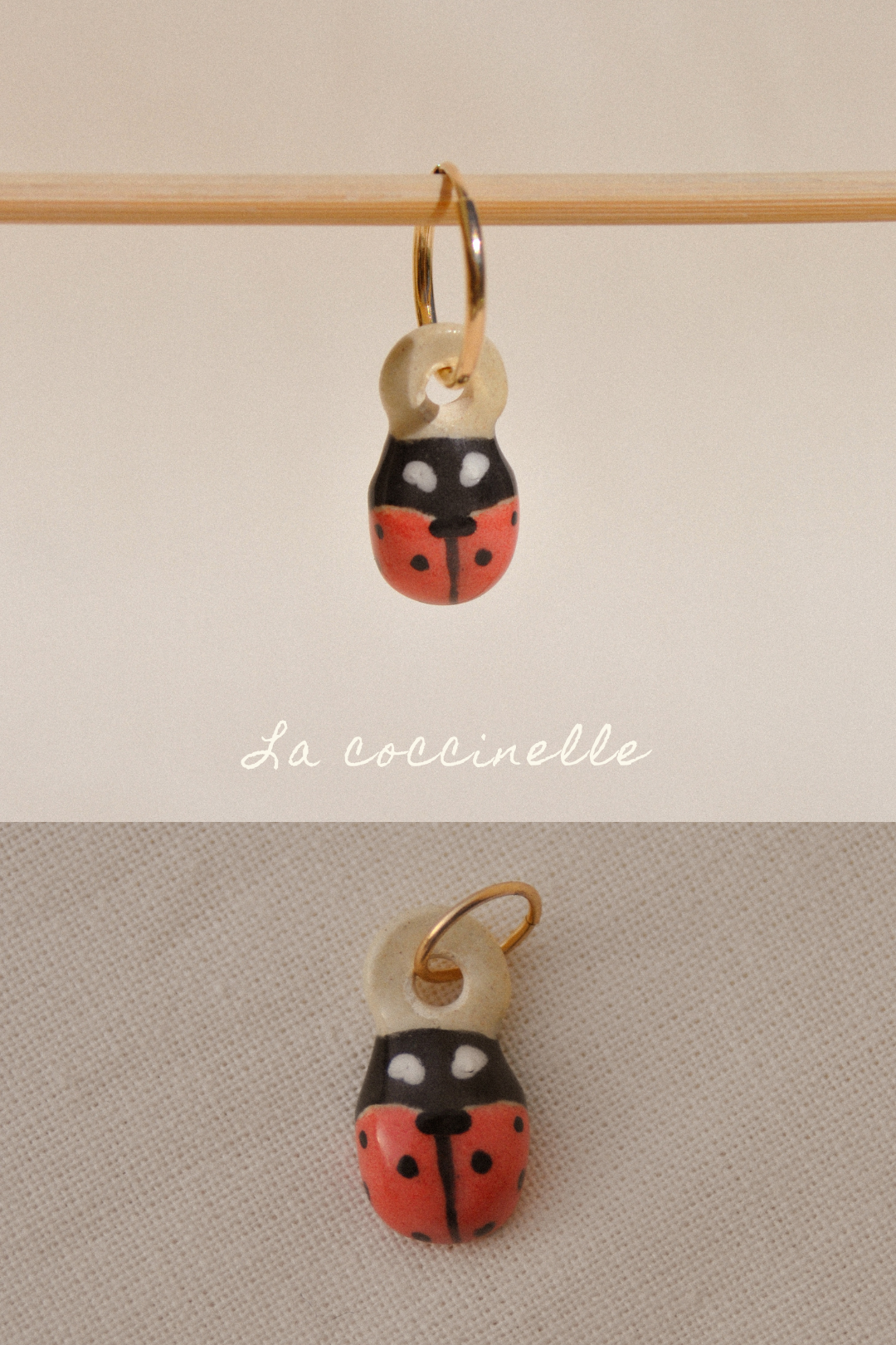 Dessine-moi un souvenir - Pendentif ou Monoboucle d'oreille