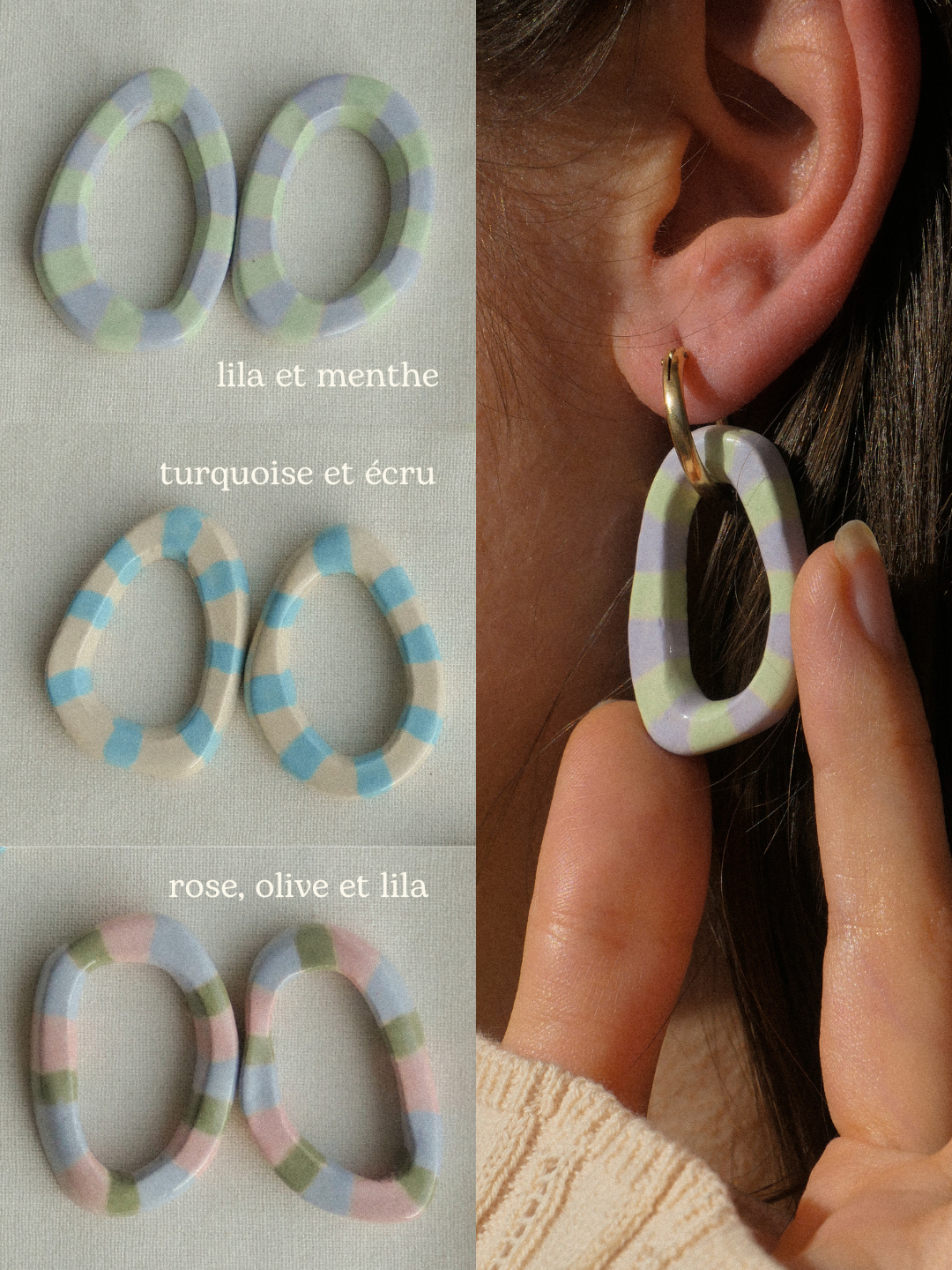 Peladilla - Boucles d'oreilles ou Pampilles