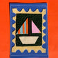 Le bateau - Médaillon + Carte postale